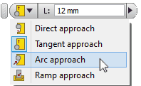 Change Lead in to Arc tutorial