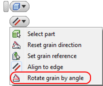Select rotate grain by angle