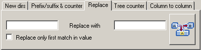 Replace existing text with new