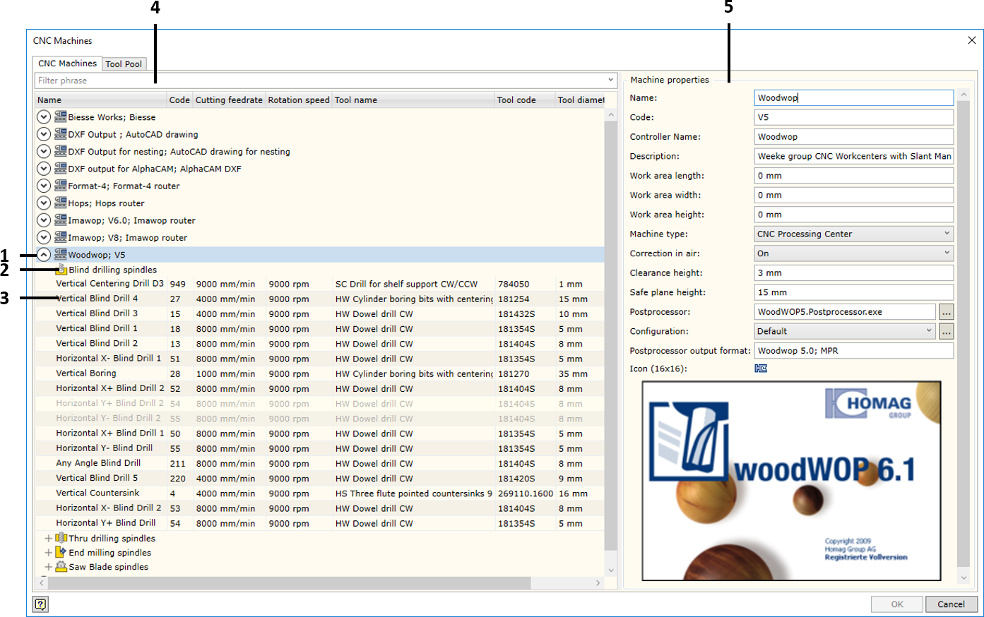 CNC machine data edit