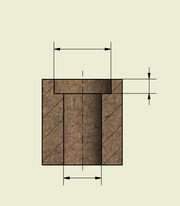 Counterbore Thru Hole