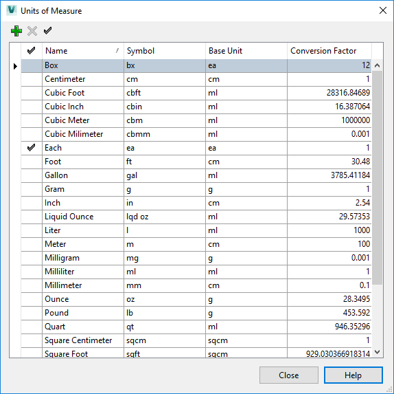 Vault Configure Units