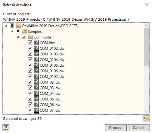 Drawing Refresh from Disk