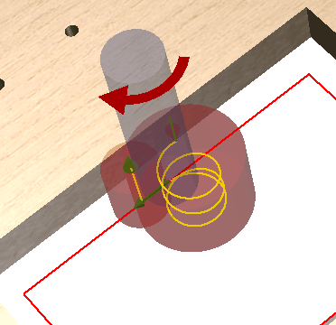 Orbit landing example