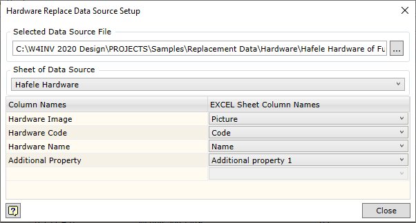 Excel relating in Hardware replacemt
