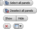 Dress Up Visibility Pane Dialog