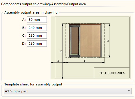 Assembly Output area