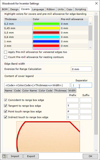 Design Settings Covers