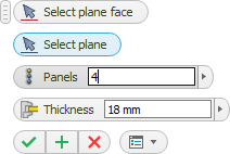 Skeleton Dress Up Panel Array Dialog