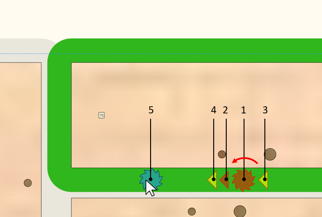 Nesting Start Point position Change