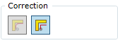 Mill trajectory correction type