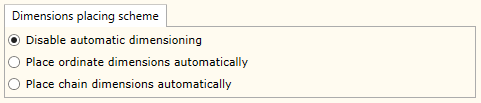 Hole Dimensioning Options