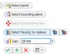 Panel Extend Dialog