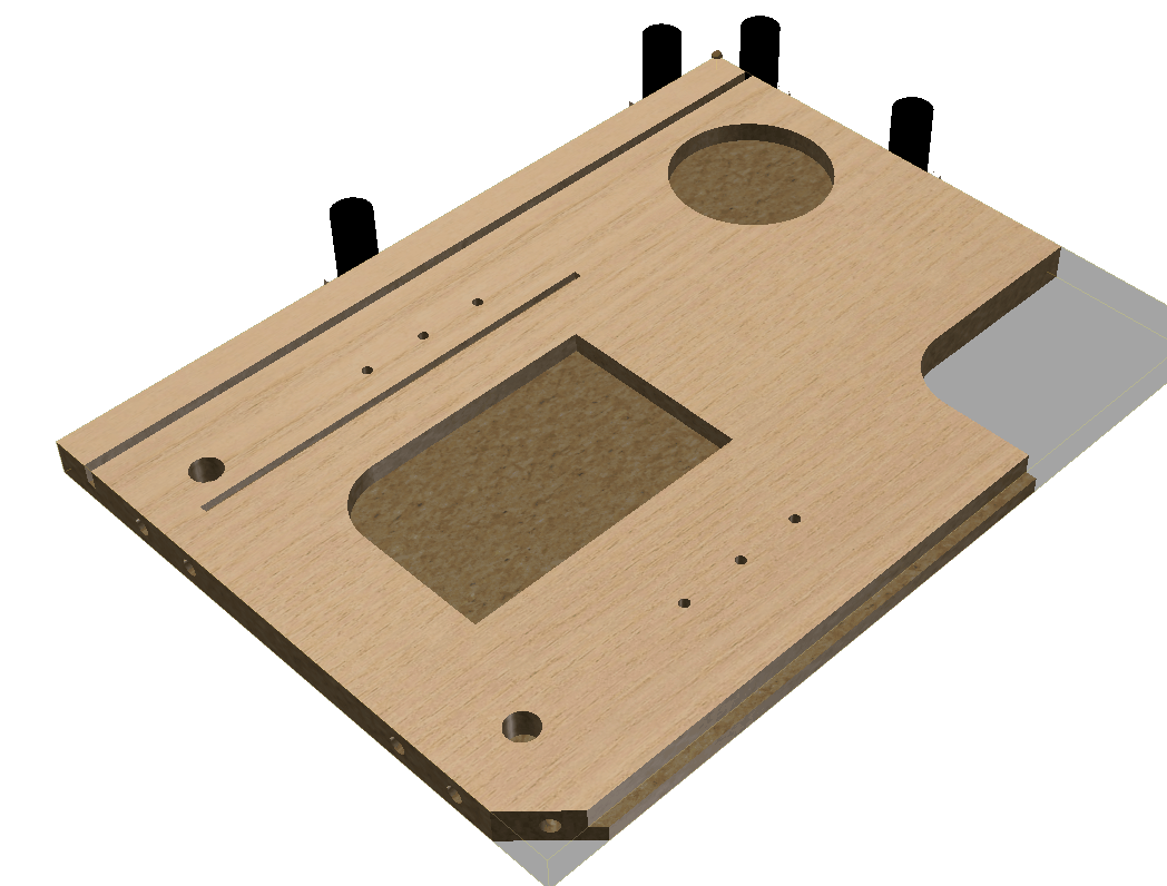 Clamping graphic representation