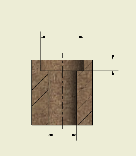 Counterbore Thru Hole