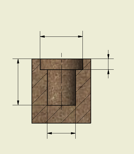 Counterbore Blind Hole