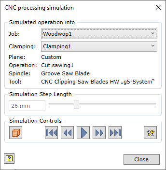 Simulator Main Window