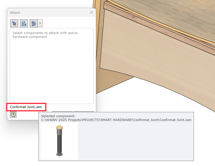 Configuration quick access