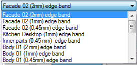 PullDown Edge band