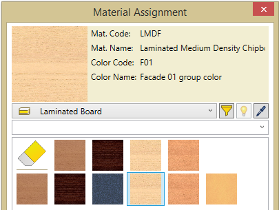 Select LMDF material