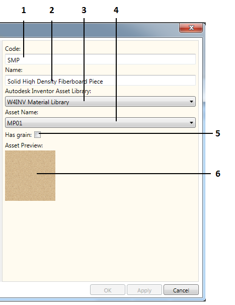 Fill Material constructor