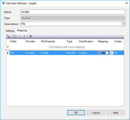 Vault Property Mapping