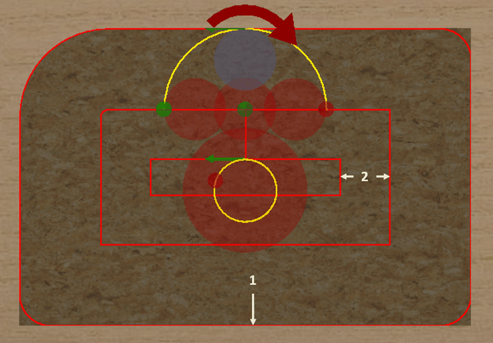 Pocket contour explanation