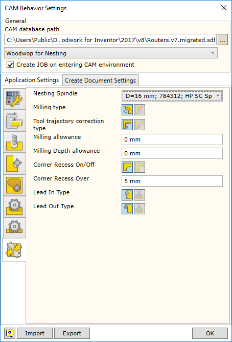 Nesting router behave configuration